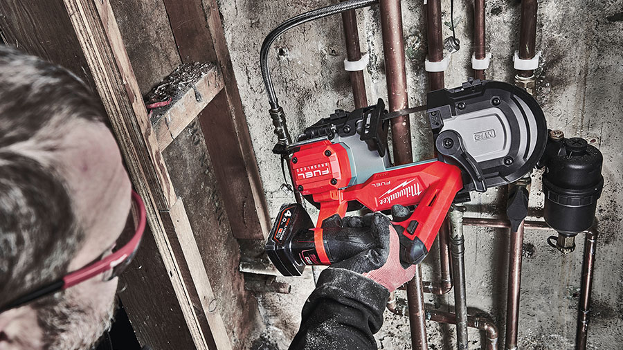 scie à ruban compacte sans fil M12 FBS64 Milwaukee scie à ruban compacte sans fil M12 FBS64 Milwaukee